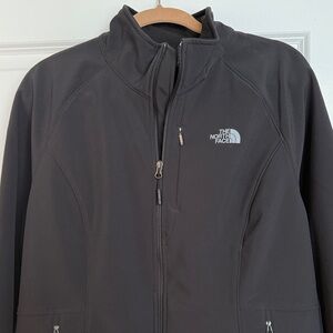 The North Face Black Full-Zip Jacket - Great for Fall/Winter - Size XL - Mint